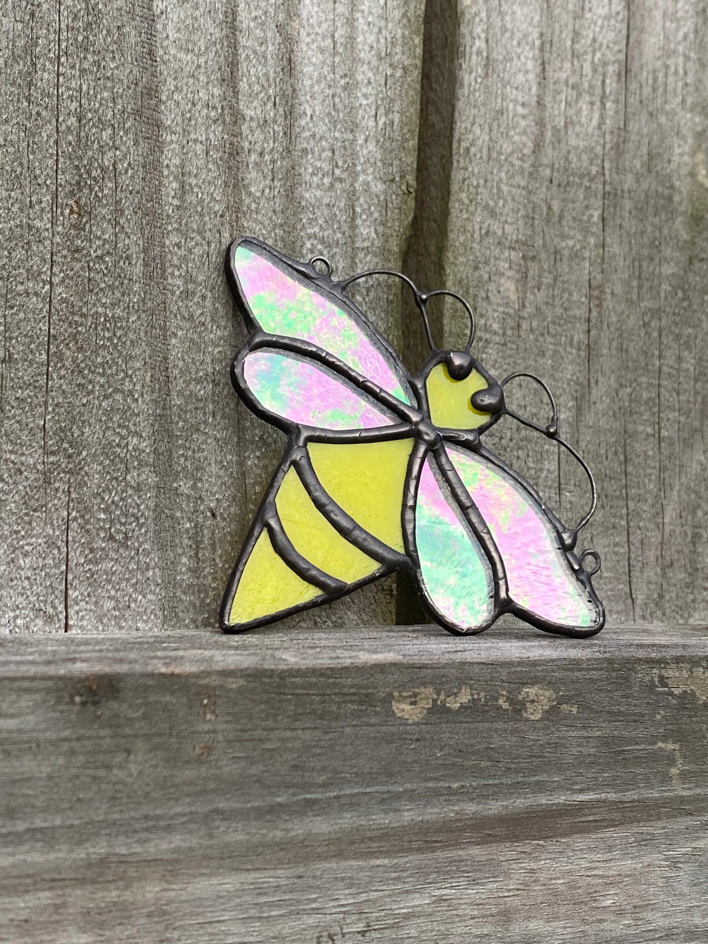 Little Honeybee - Stained Glass Suncatcher